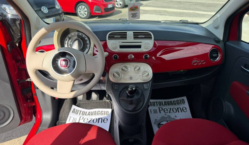 FIAT 500 2009 1.2 BENZINA ROSSA pieno