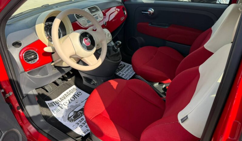 FIAT 500 2009 1.2 BENZINA ROSSA pieno